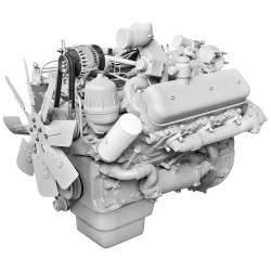 Двигатель ЯМЗ-236 атмосферный